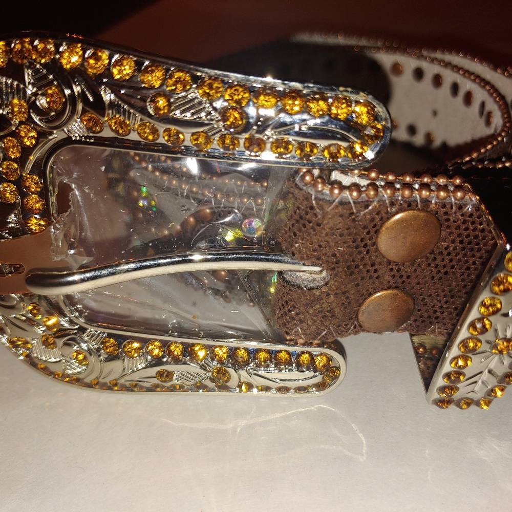 Bit & Bridle Western Bling Belt